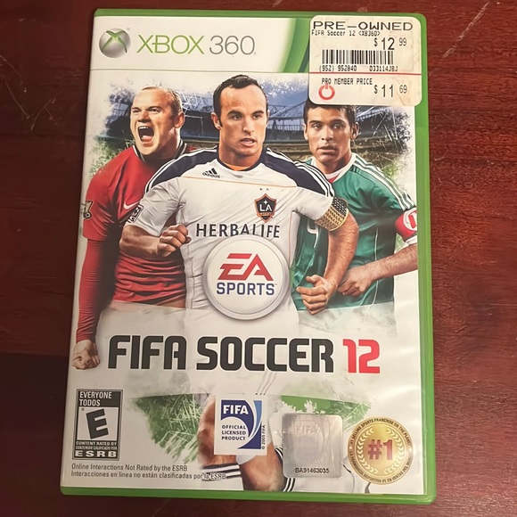 Other - XBOX 360 FIFA SOCCER 12